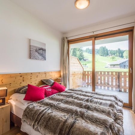 L'Eden Ski Aux Pieds Morillon Exteriör bild